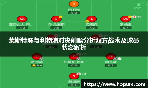 莱斯特城与利物浦对决前瞻分析双方战术及球员状态解析